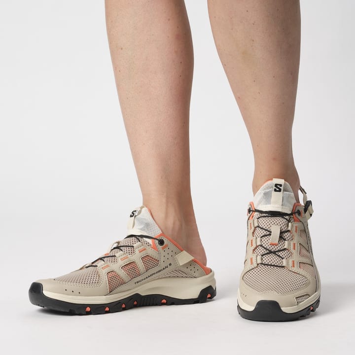 Salomon Women's Techamphibian 5 White Pepper/Bleached Sand